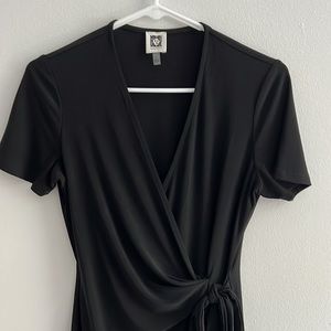 Short Sleeve Wrap Dress